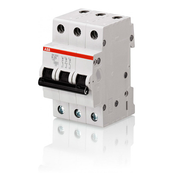 Автоматический выключатель ABB SH203L 3P 25А (С) 4,5kA - Электрика, НВА - Модульное оборудование - Автоматические выключатели - . Магазин оборудования для автономного и резервного электропитания Ekosolar.ru в Тамбове