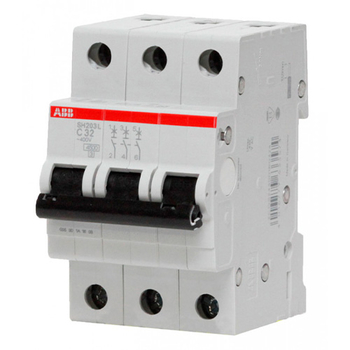 Автоматический выключатель ABB SH203L 3P 63А (С) 4,5 kA - Электрика, НВА - Модульное оборудование - Автоматические выключатели - . Магазин оборудования для автономного и резервного электропитания Ekosolar.ru в Тамбове