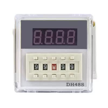 Реле времени цифровое 220V DH48S-2Z AC Энергия - Электрика, НВА - Реле, автоматизация и управление - Реле времени - . Магазин оборудования для автономного и резервного электропитания Ekosolar.ru в Тамбове