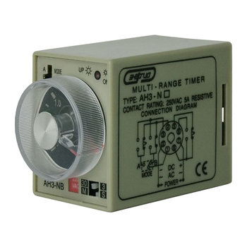 Реле времени 220V AH3-NB (3s - 30 min) AC Энергия, 100 шт - Электрика, НВА - Реле, автоматизация и управление - Реле времени - . Магазин оборудования для автономного и резервного электропитания Ekosolar.ru в Тамбове