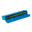 Шина TS-0609H 12 way в синем корпусе Энергия, 10 шт - Электрика, НВА - Щитки и аксессуары для монтажа - Шины нулевые - . Магазин оборудования для автономного и резервного электропитания Ekosolar.ru в Тамбове